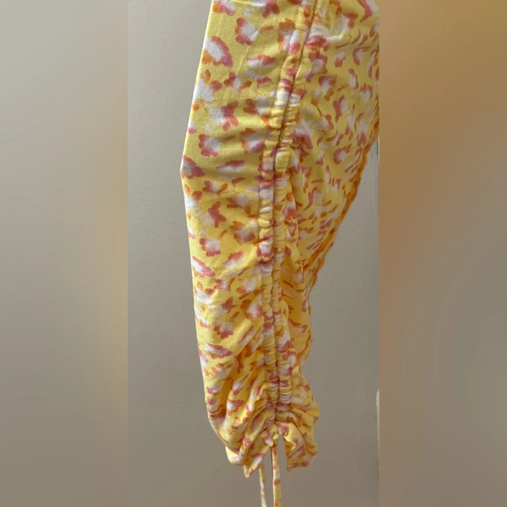 Almost‎ Famous Yellow Floral Midi Dress